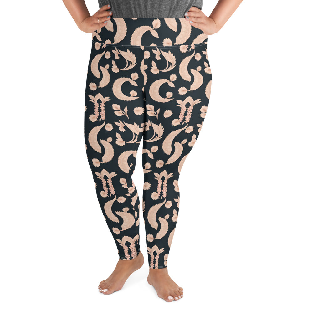 All-Over Print Plus Size Leggings