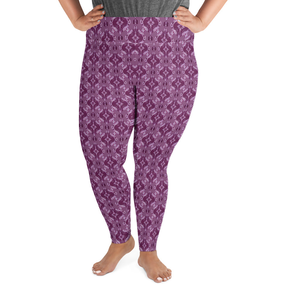 All-Over Print Plus Size Leggings