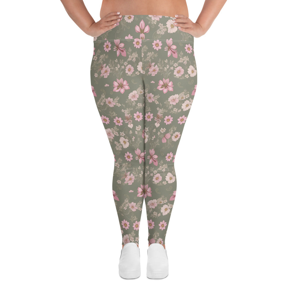 All-Over Print Plus Size Leggings