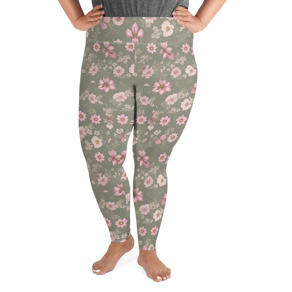 All-Over Print Plus Size Leggings