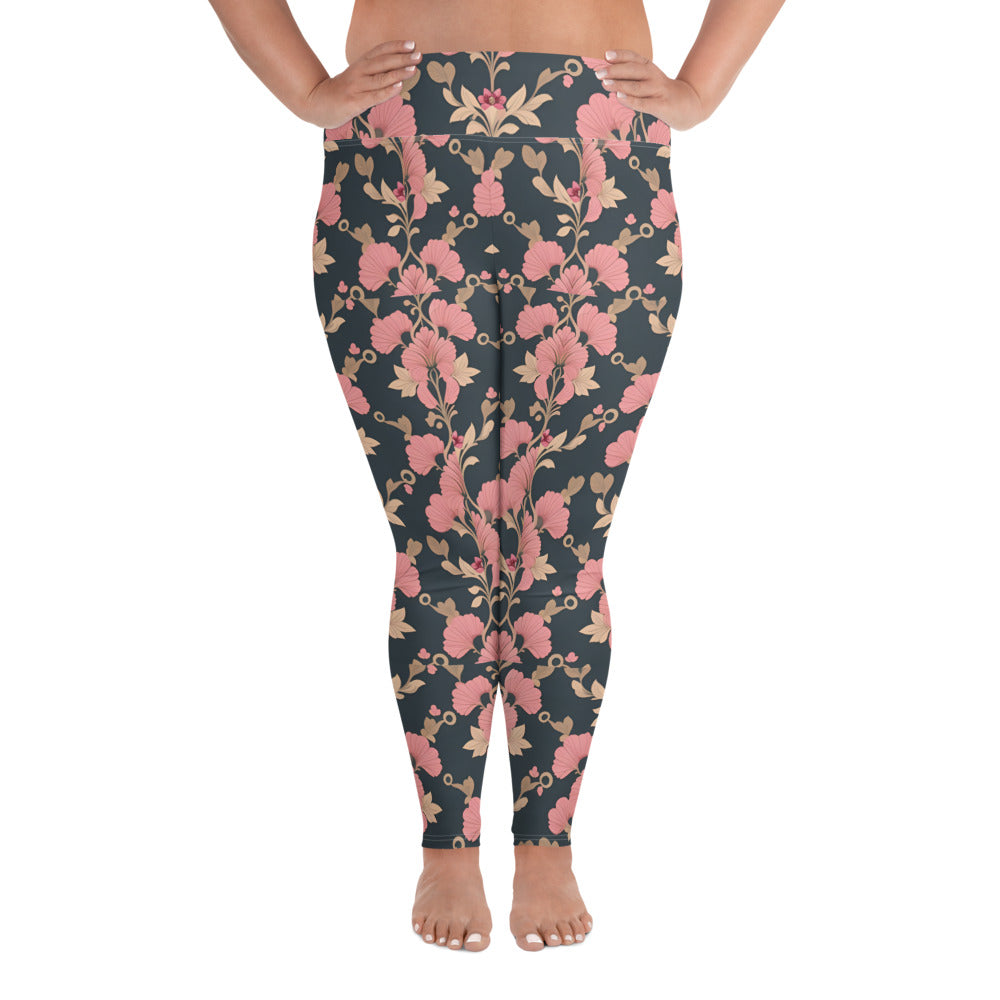 All-Over Print Plus Size Leggings