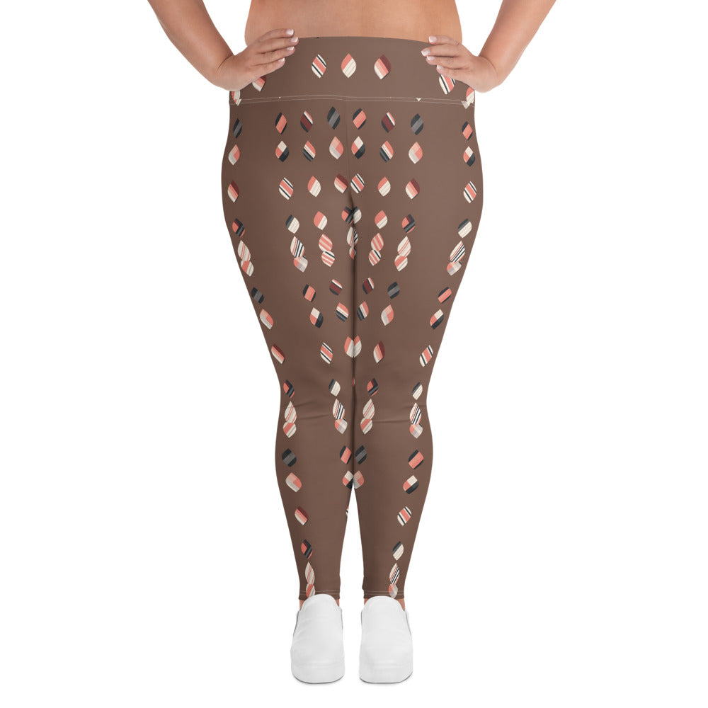 All-Over Print Plus Size Leggings