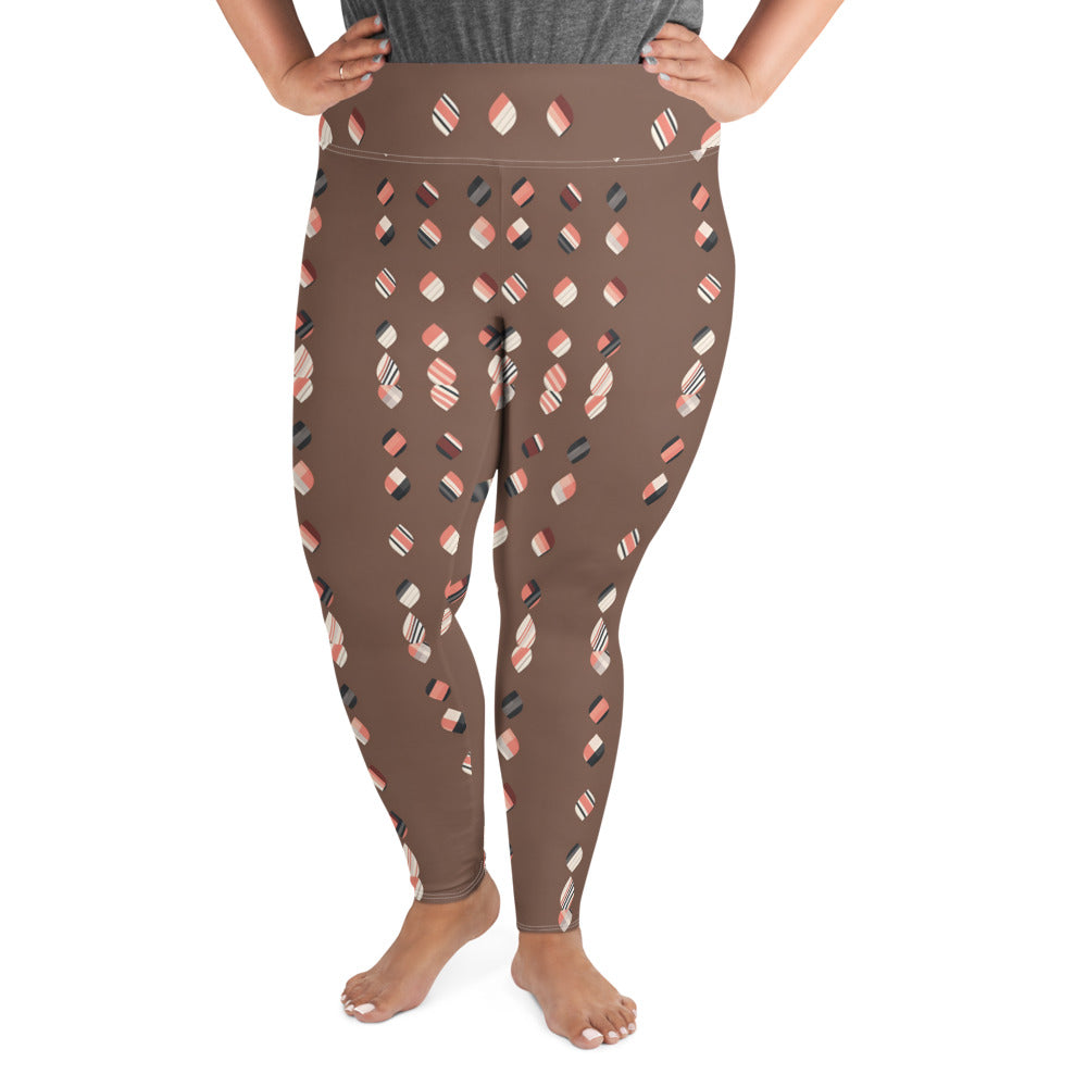 All-Over Print Plus Size Leggings