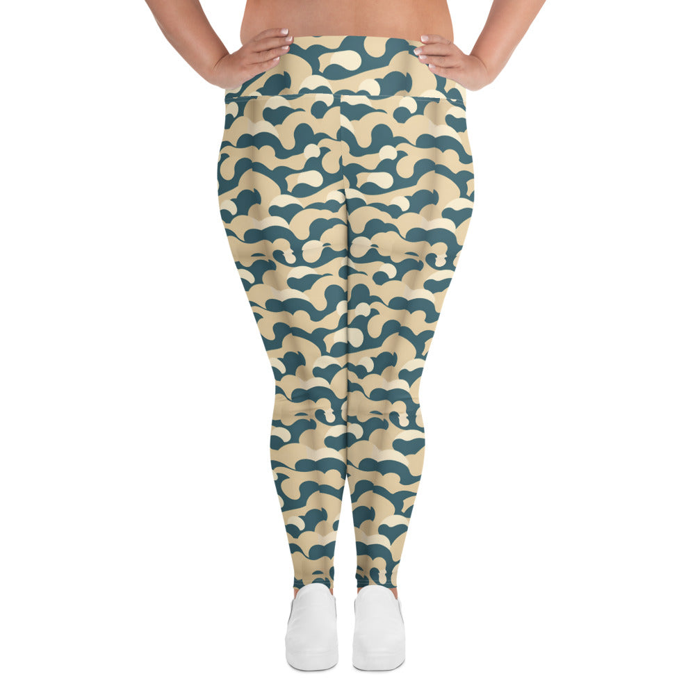 All-Over Print Plus Size Leggings