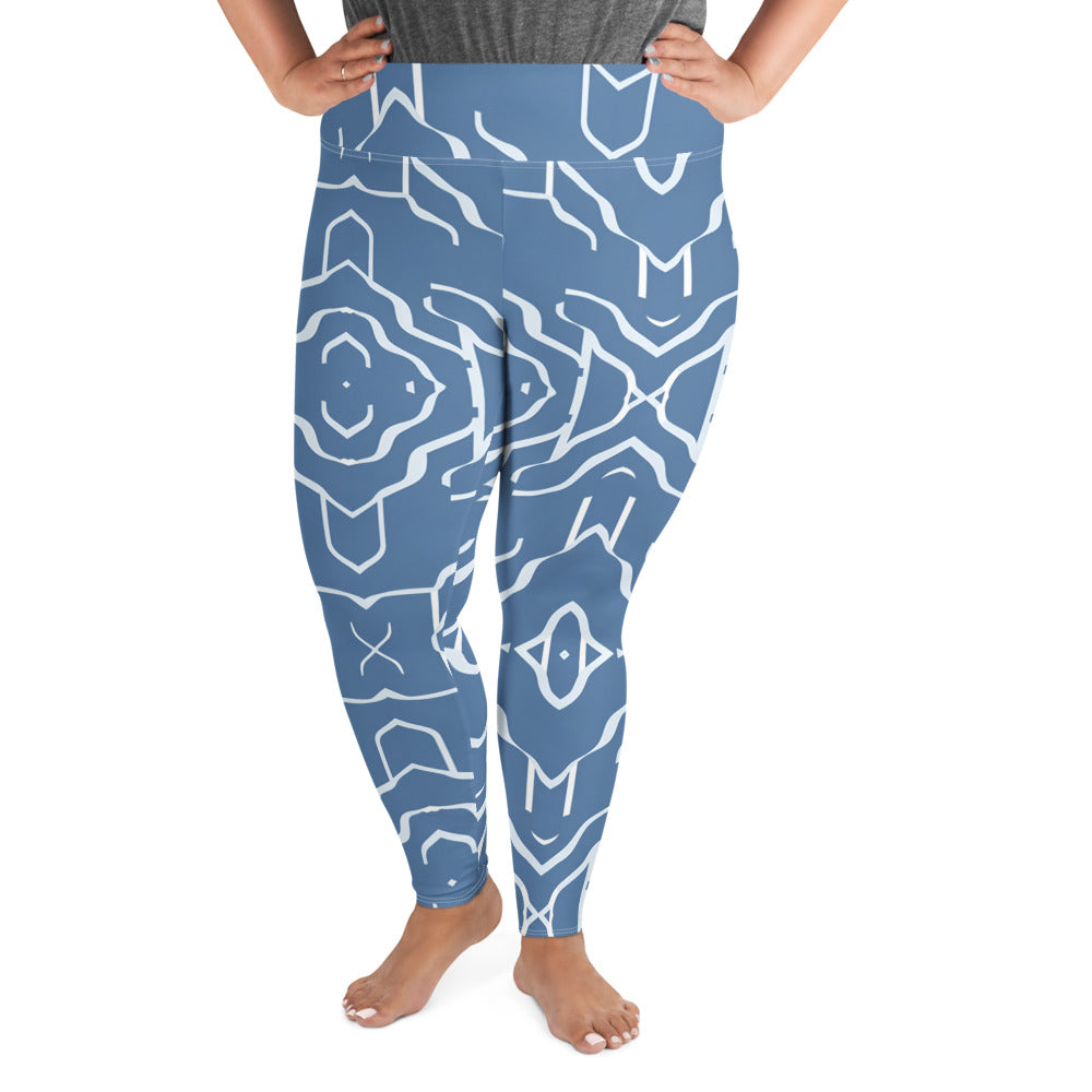 All-Over Print Plus Size Leggings