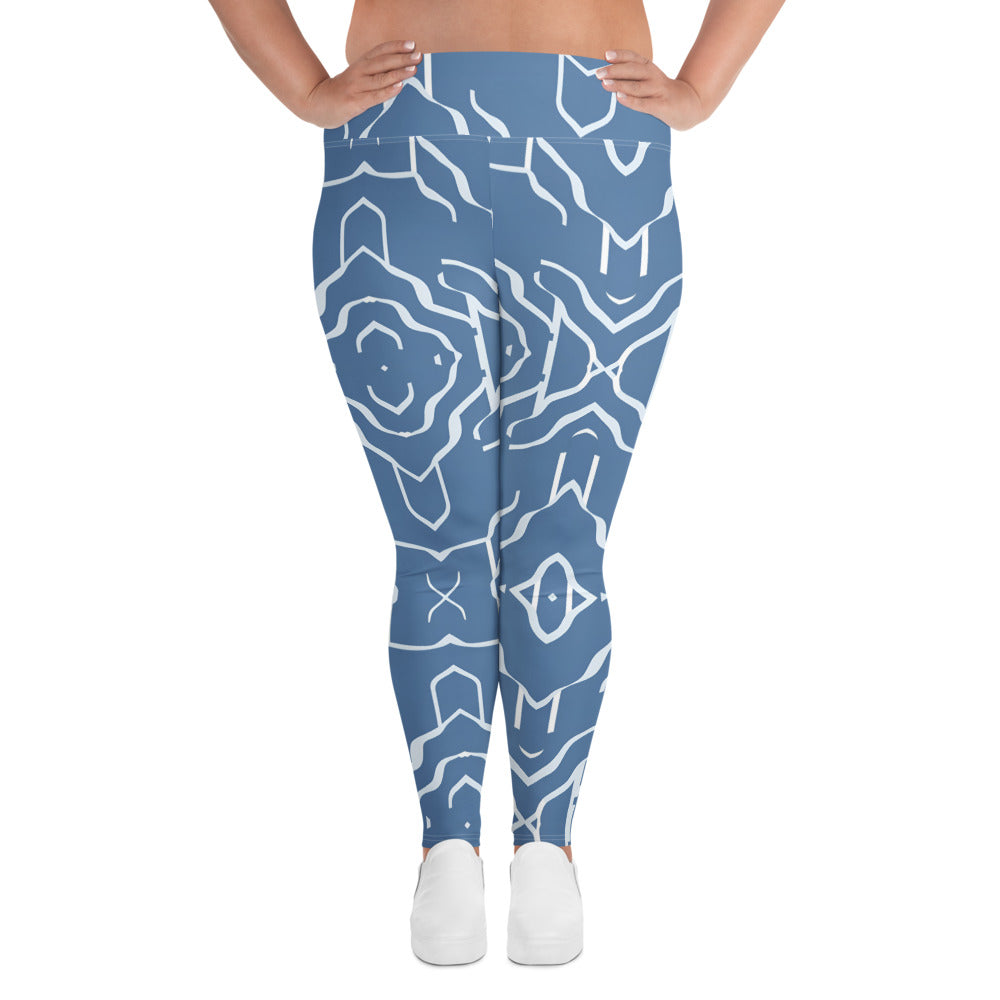 All-Over Print Plus Size Leggings