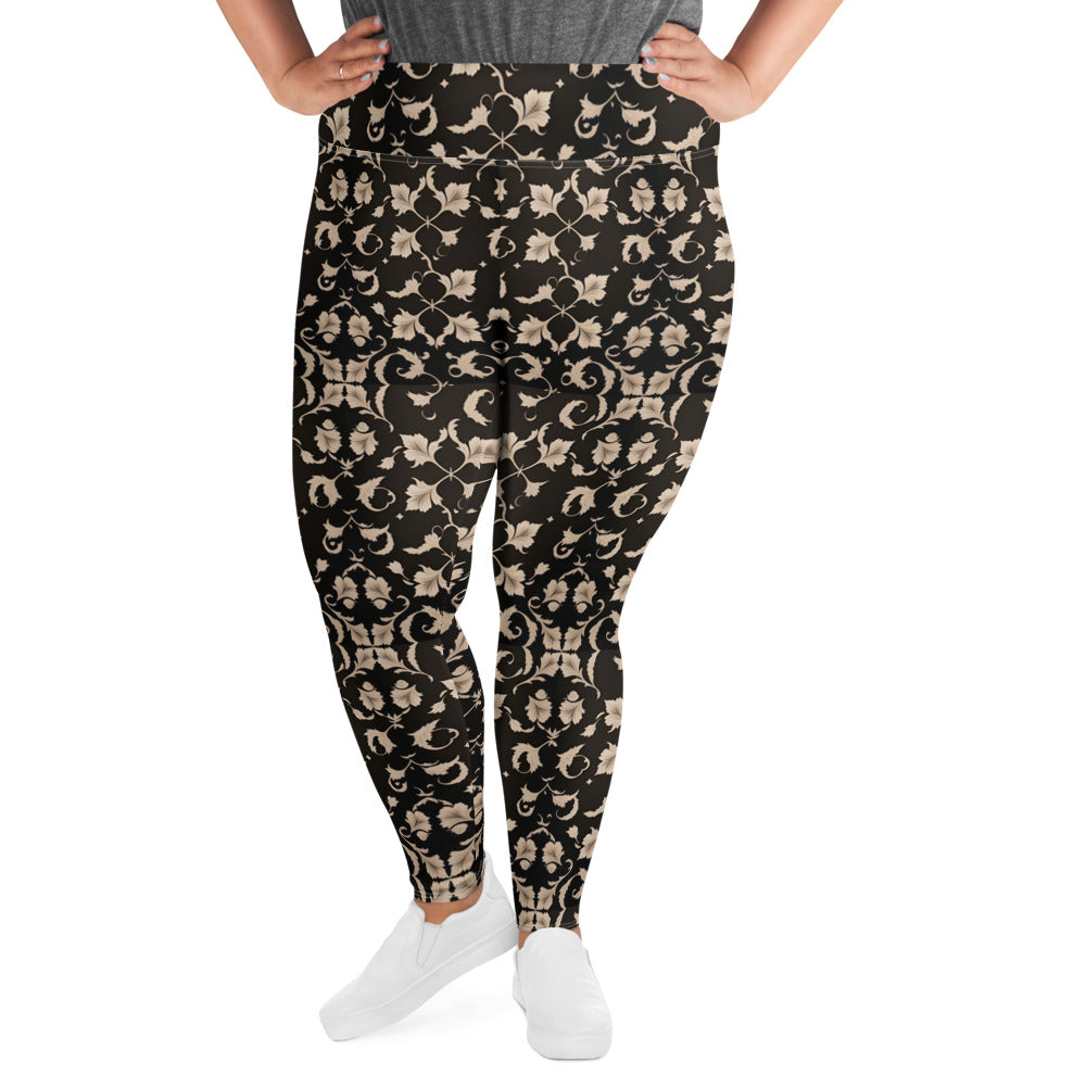 All-Over Print Plus Size Leggings