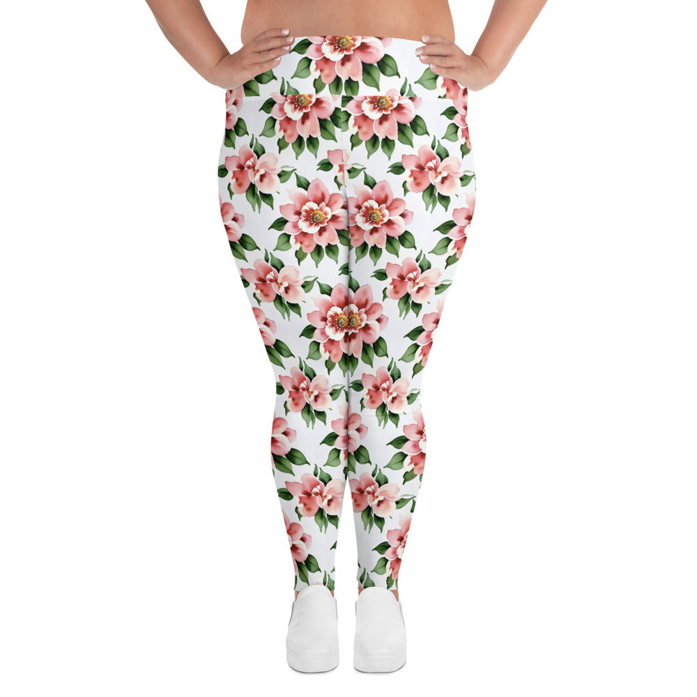 All-Over Print Plus Size Leggings