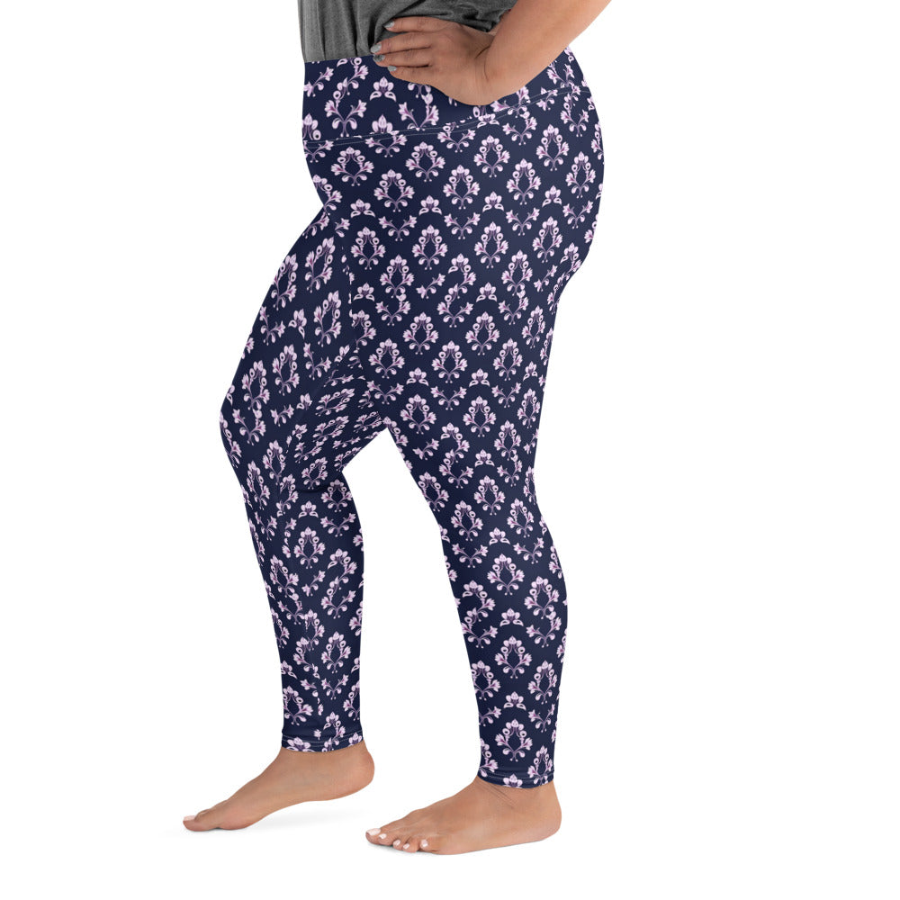 All-Over Print Plus Size Leggings