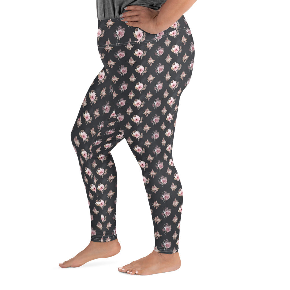 All-Over Print Plus Size Leggings