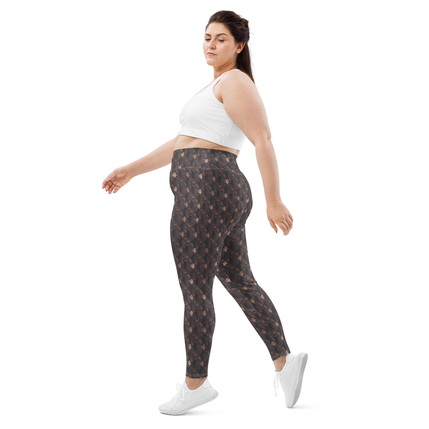 All-Over Print Plus Size Leggings
