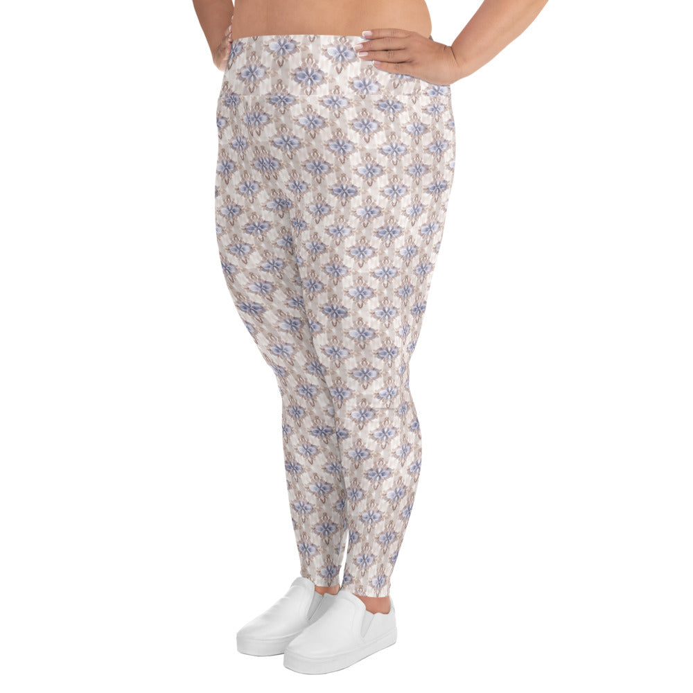 All-Over Print Plus Size Leggings