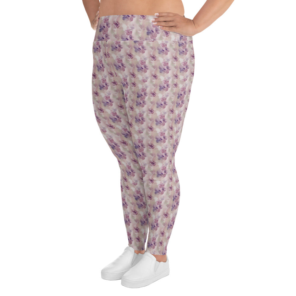 All-Over Print Plus Size Leggings