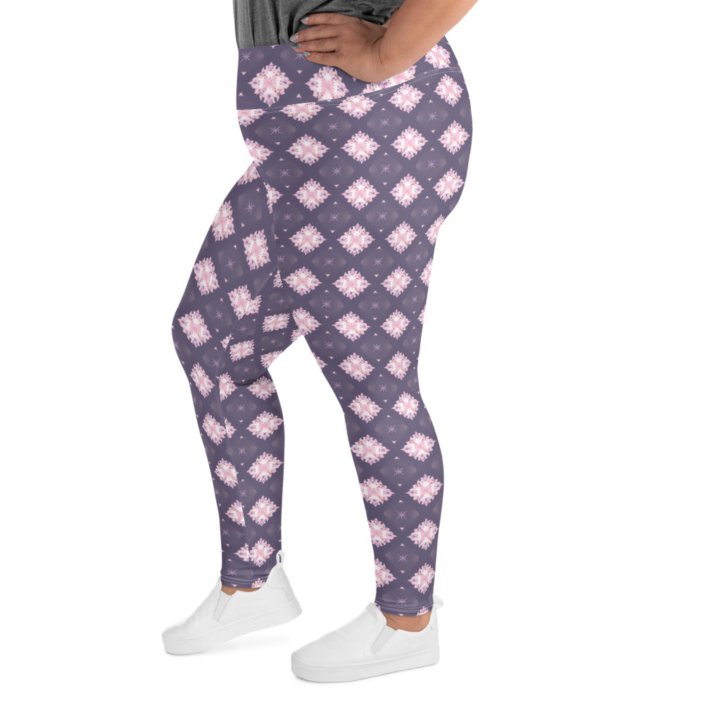 All-Over Print Plus Size Leggings