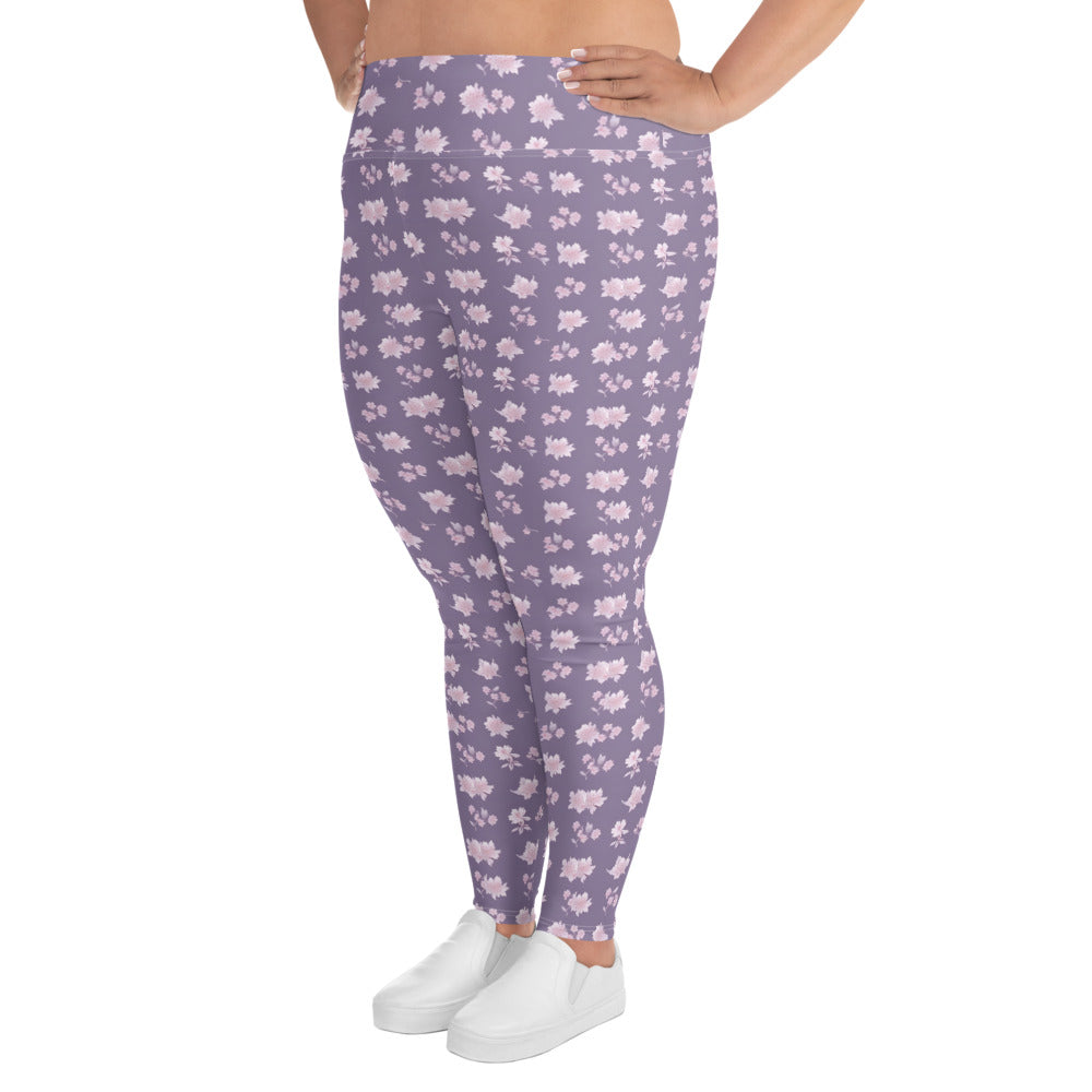 All-Over Print Plus Size Leggings