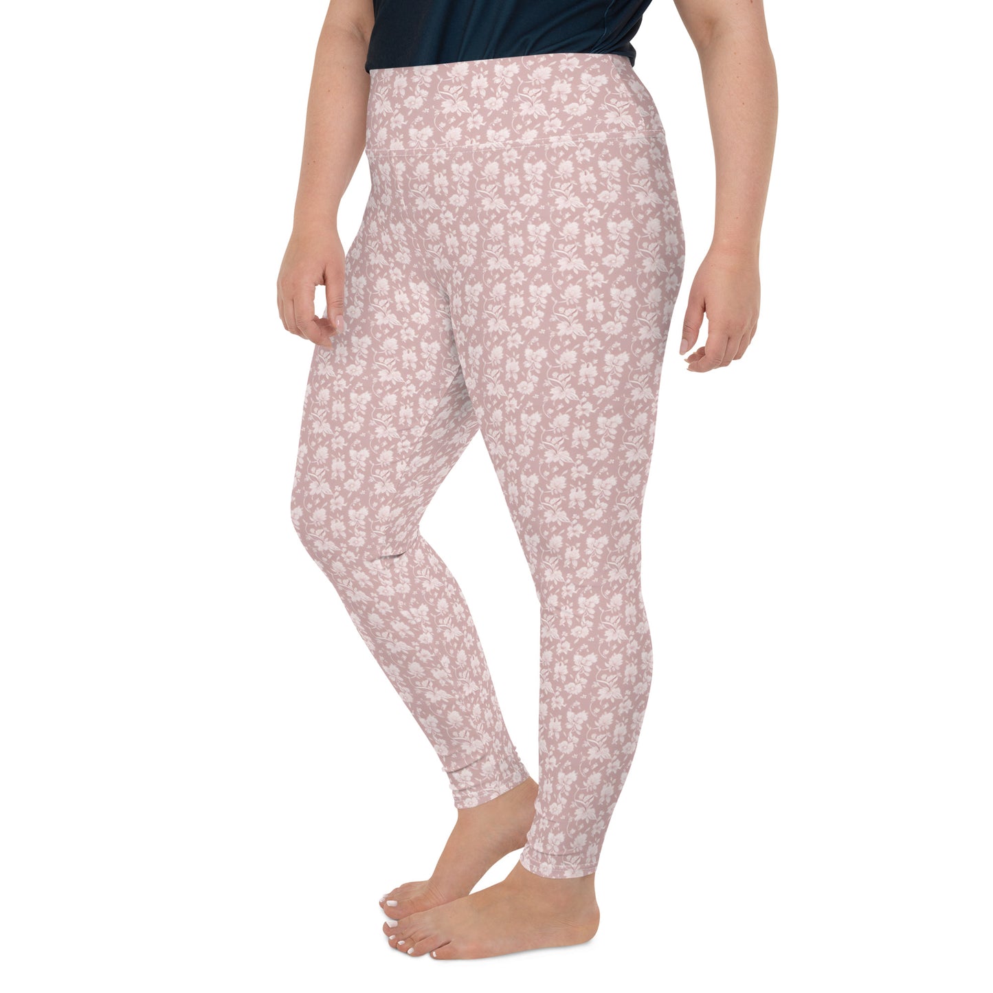 All-Over Print Plus Size Leggings