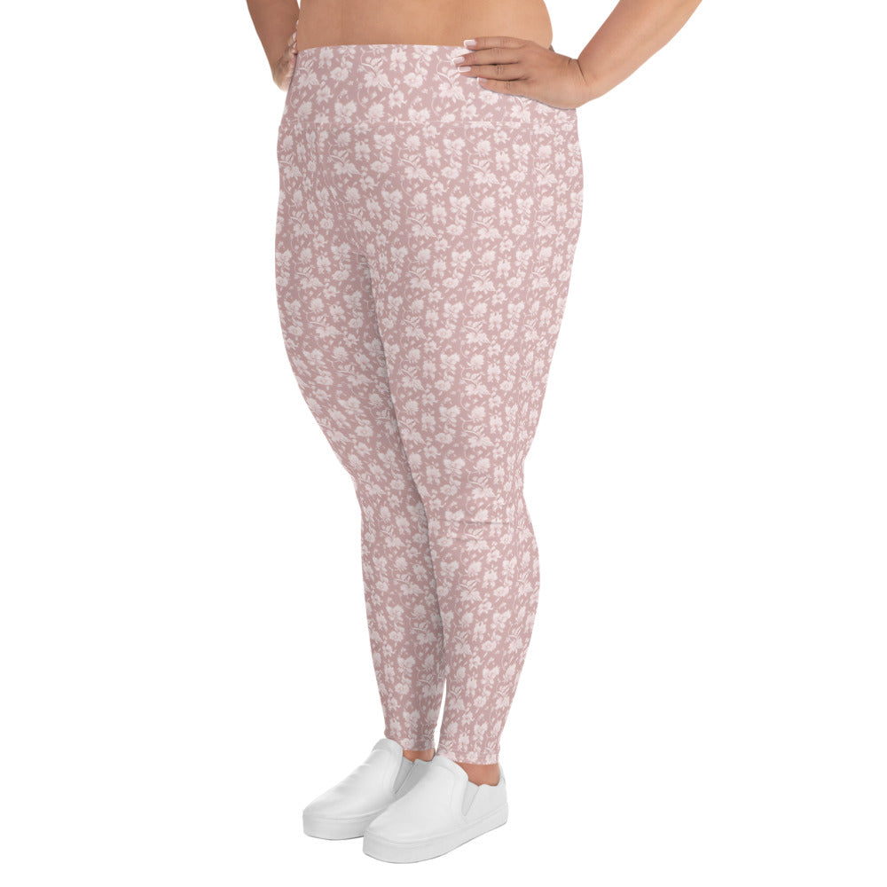 All-Over Print Plus Size Leggings