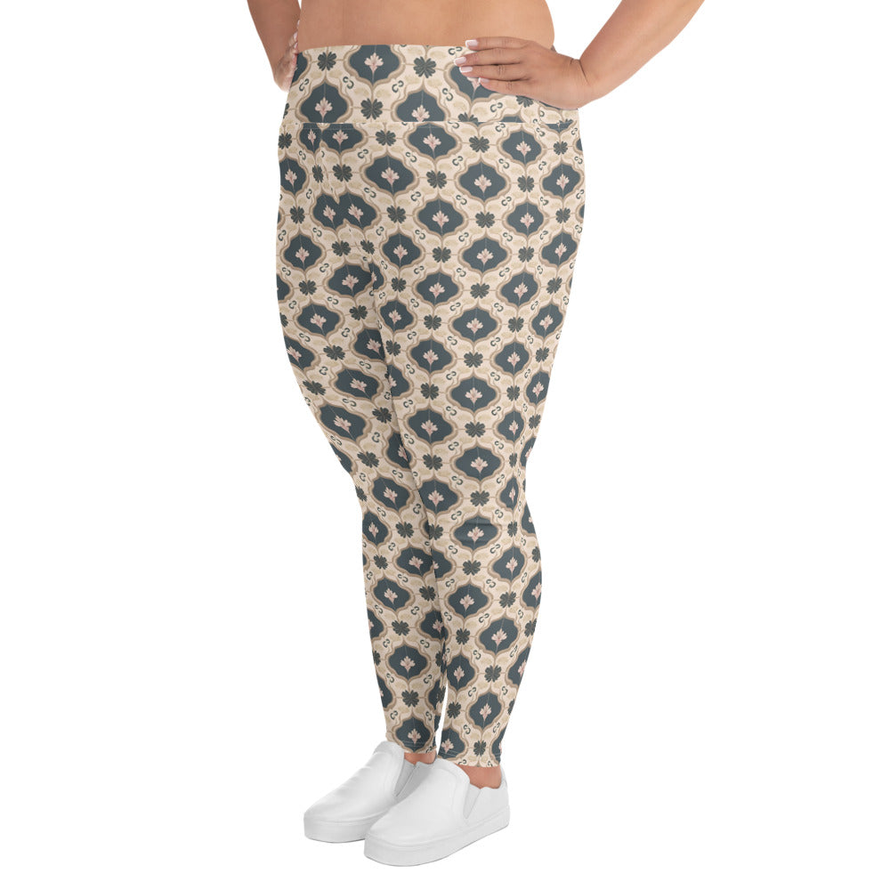 All-Over Print Plus Size Leggings
