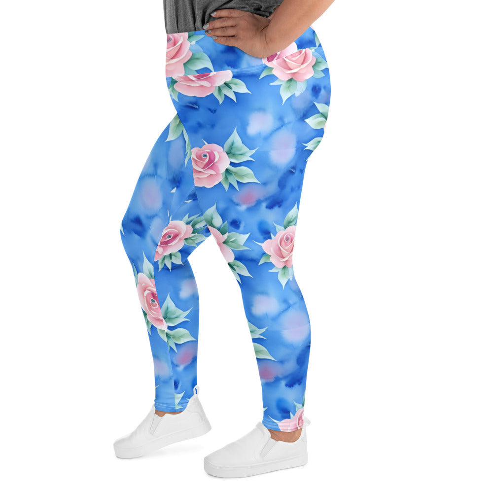 All-Over Print Plus Size Leggings