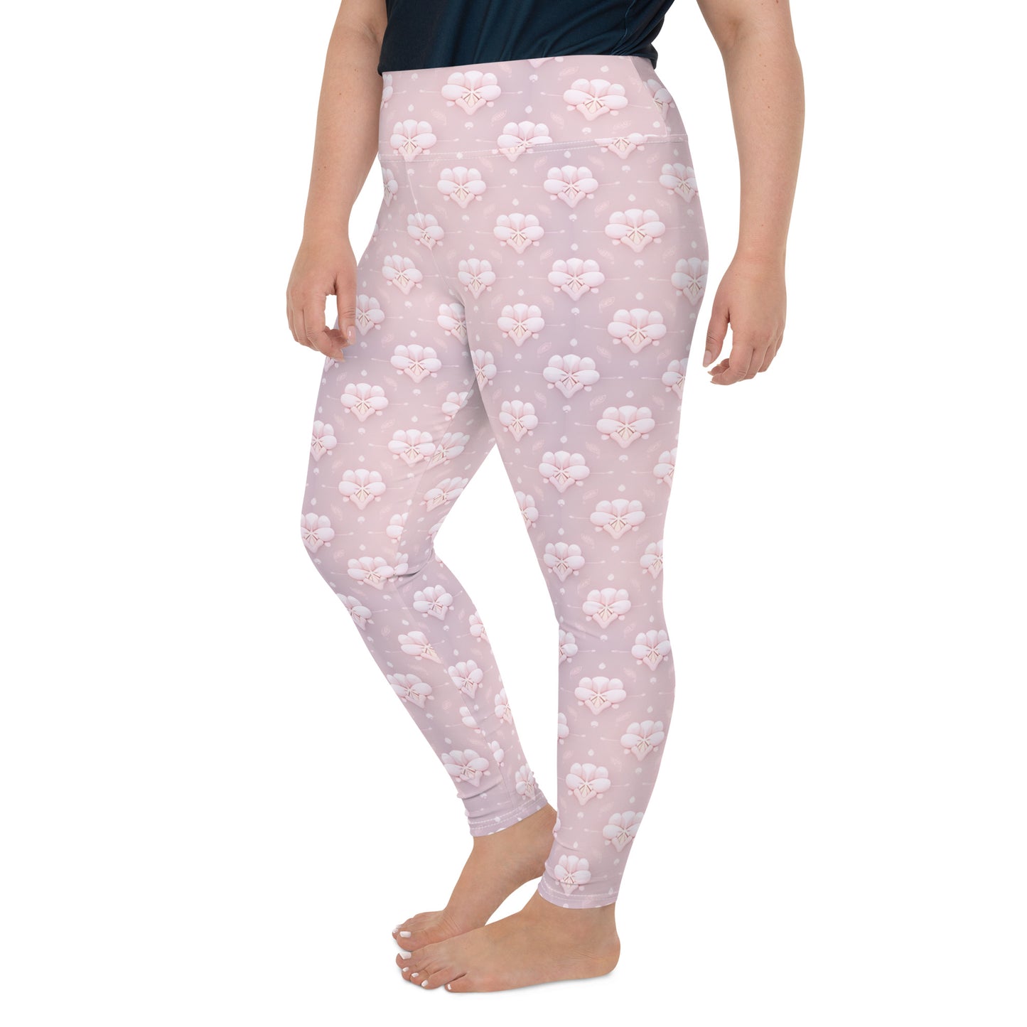 All-Over Print Plus Size Leggings