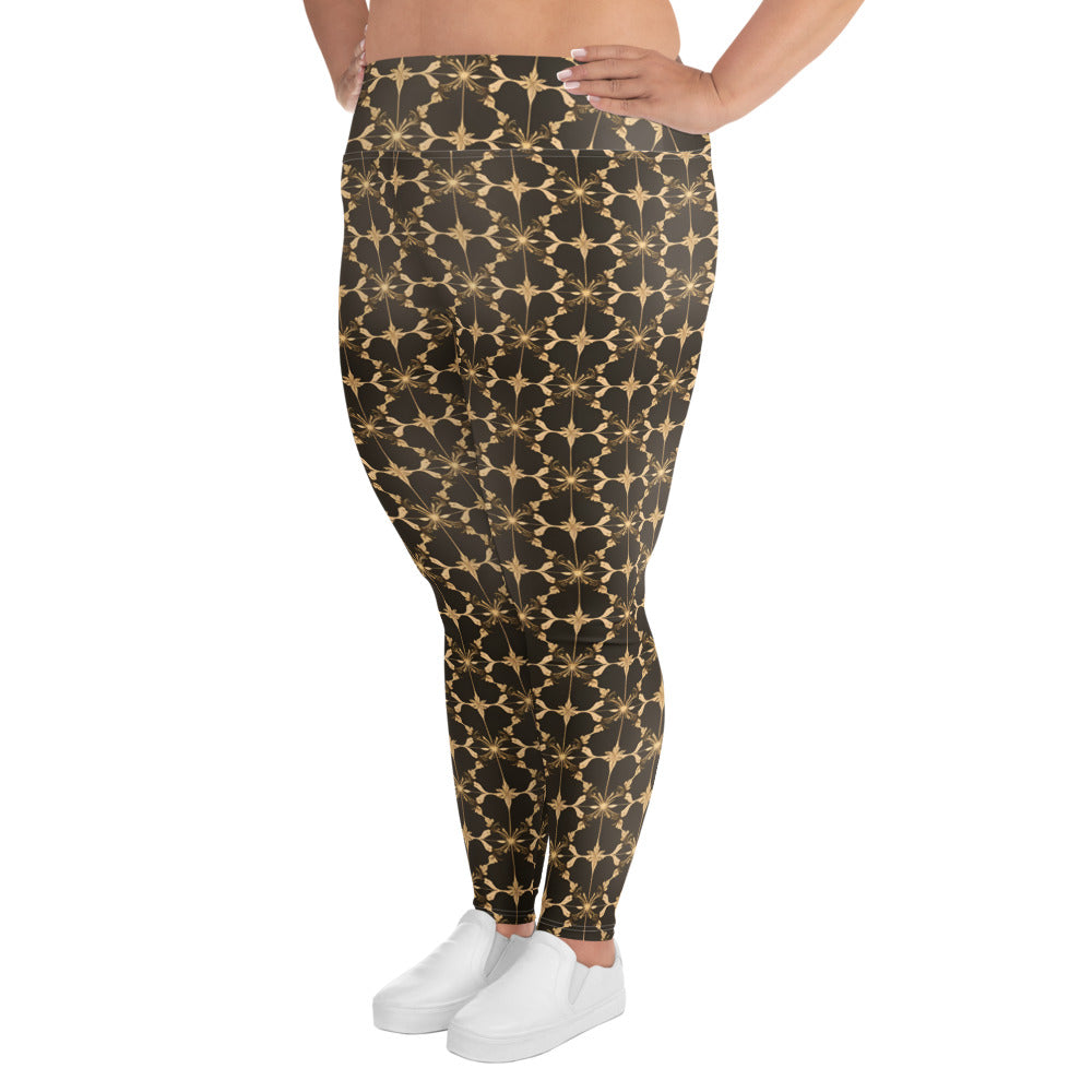 All-Over Print Plus Size Leggings