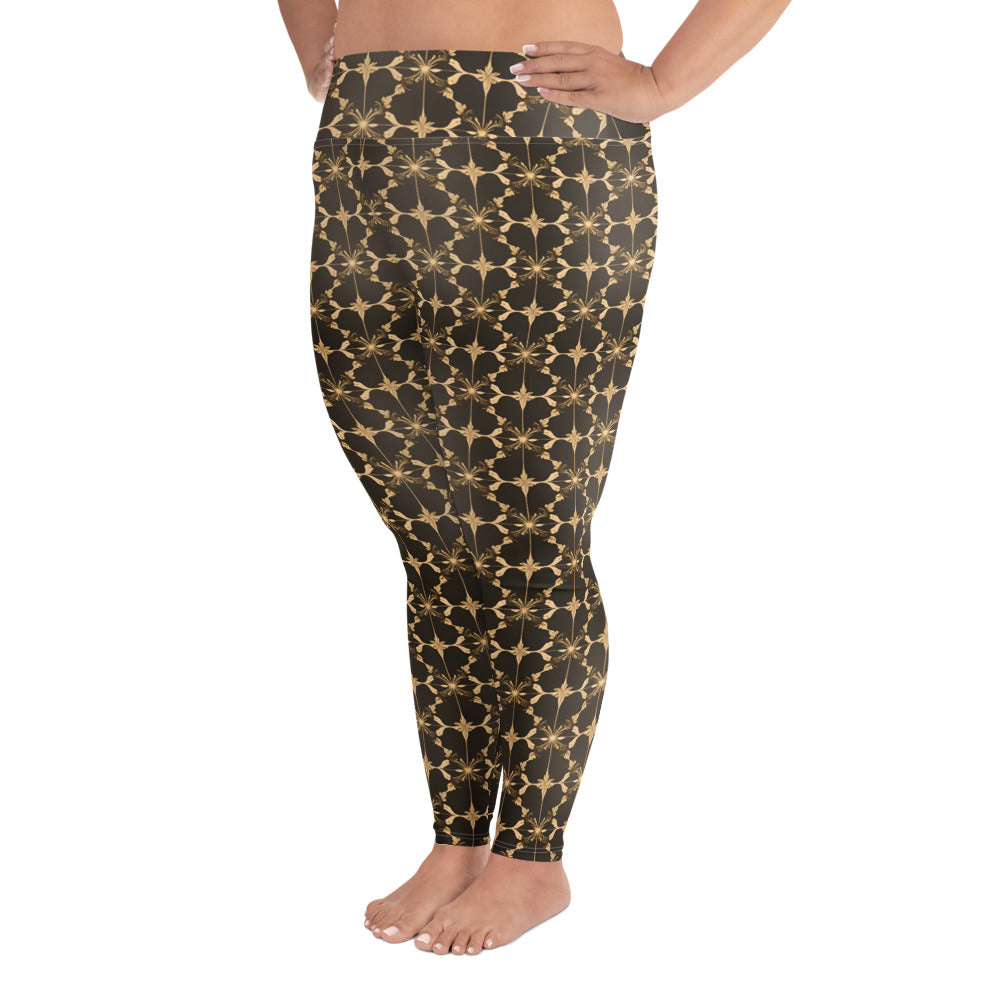 All-Over Print Plus Size Leggings