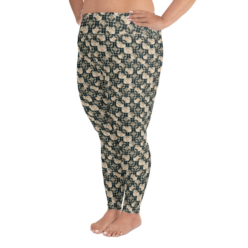 All-Over Print Plus Size Leggings