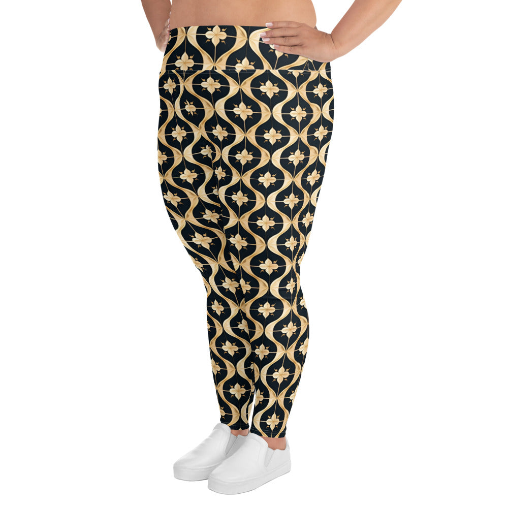 All-Over Print Plus Size Leggings