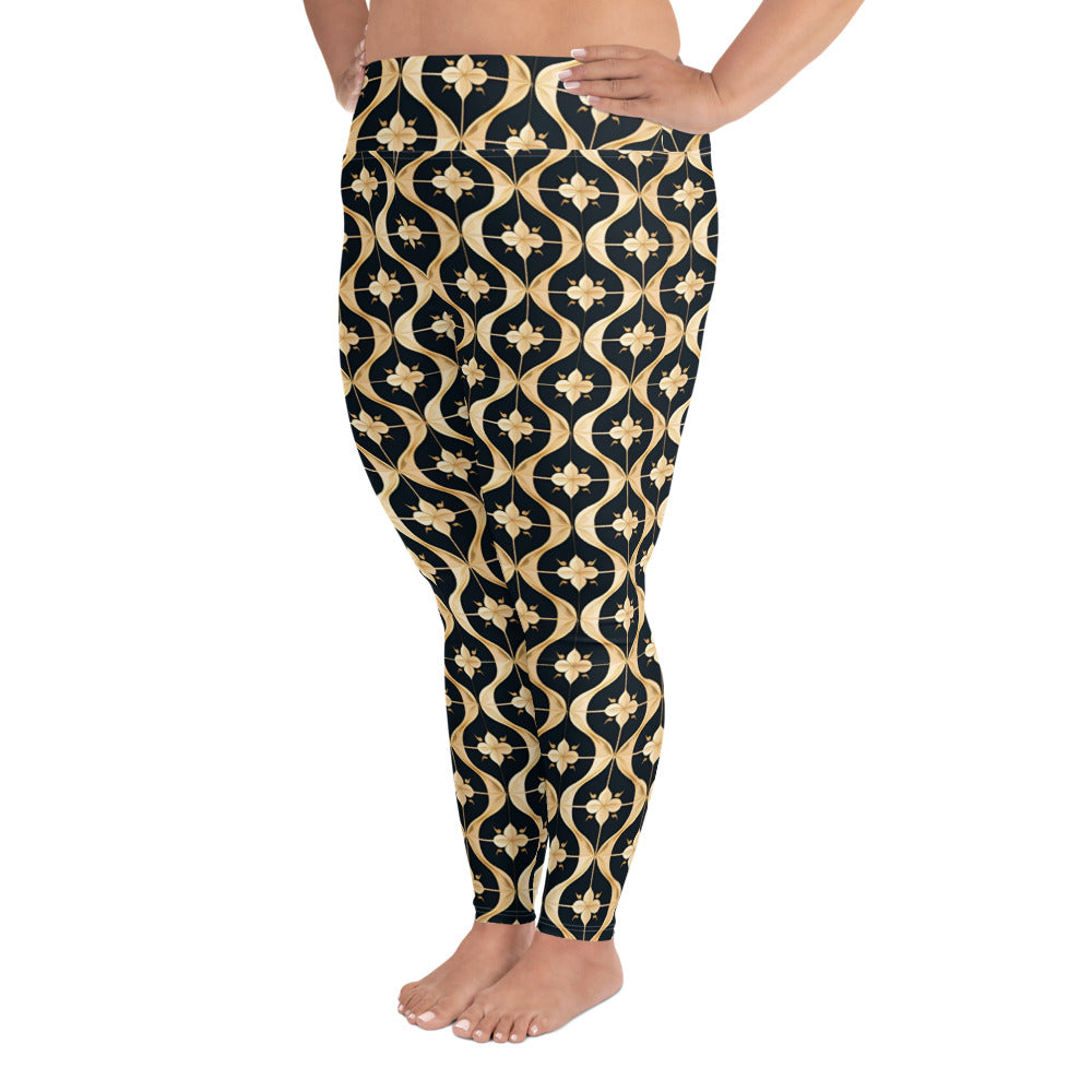 All-Over Print Plus Size Leggings