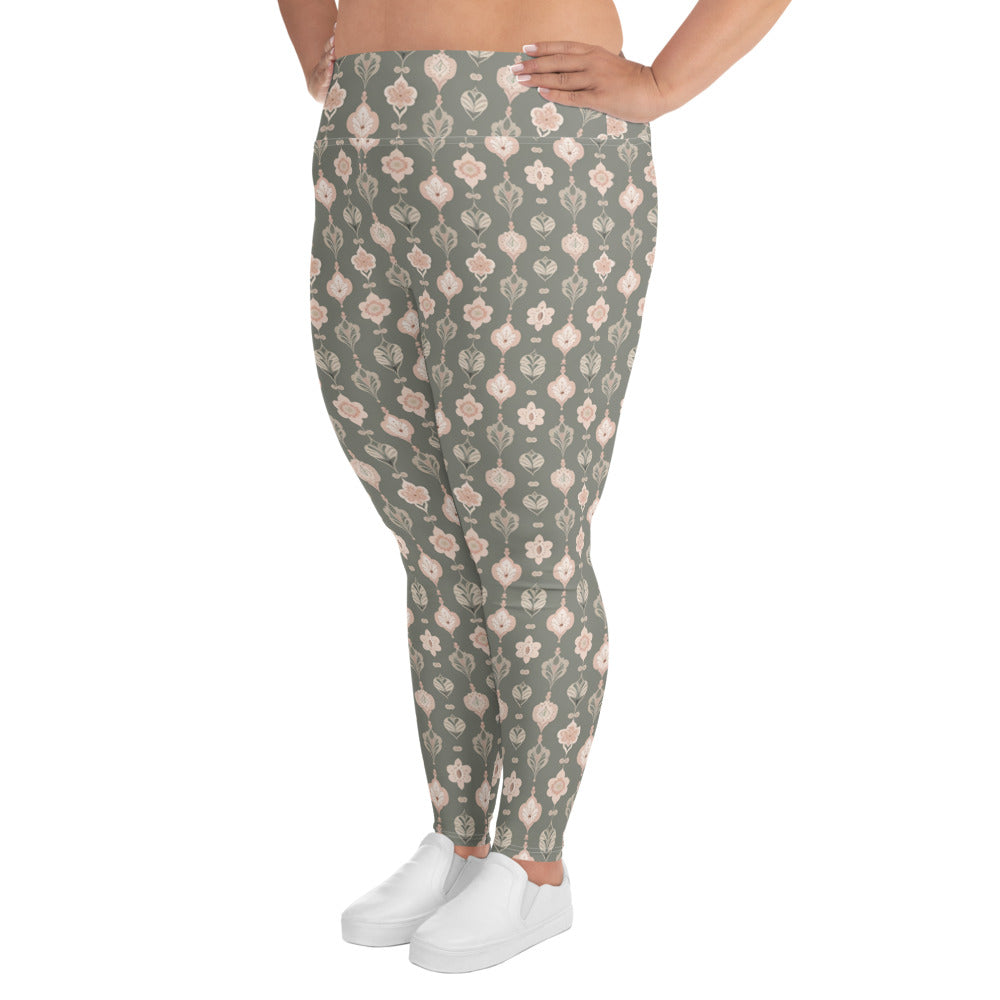 All-Over Print Plus Size Leggings