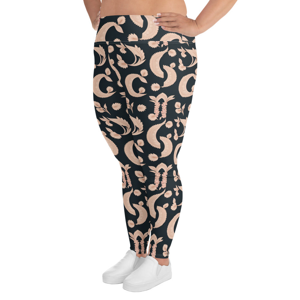 All-Over Print Plus Size Leggings