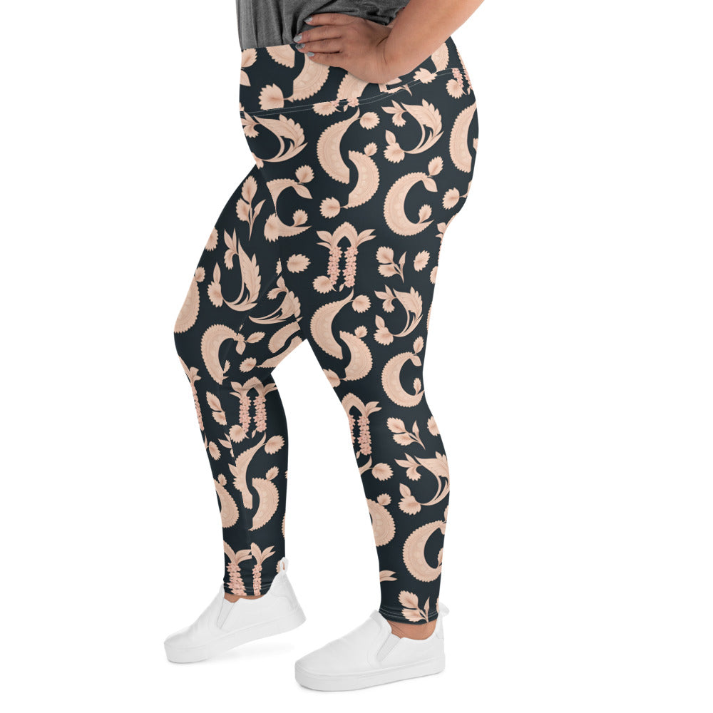 All-Over Print Plus Size Leggings