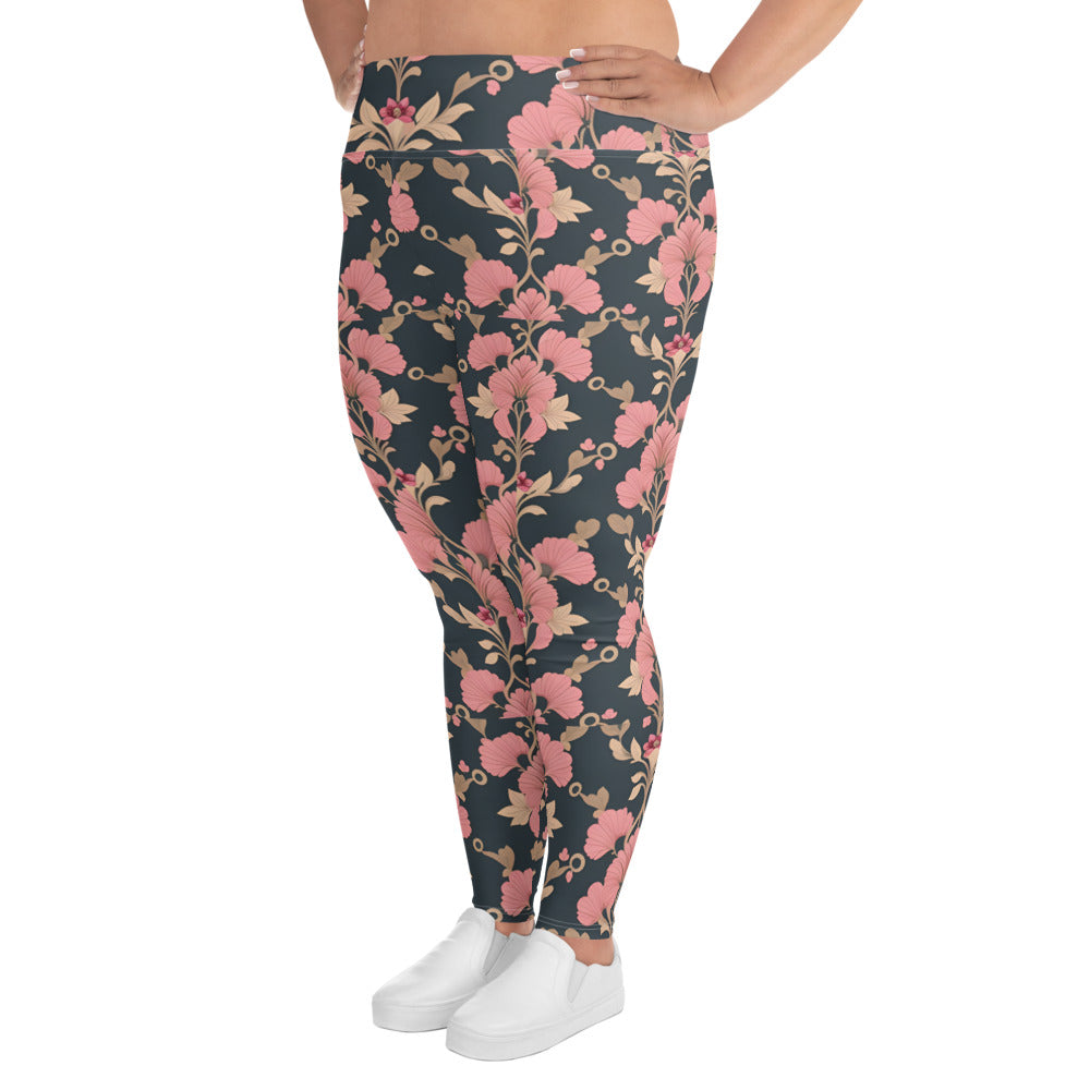 All-Over Print Plus Size Leggings