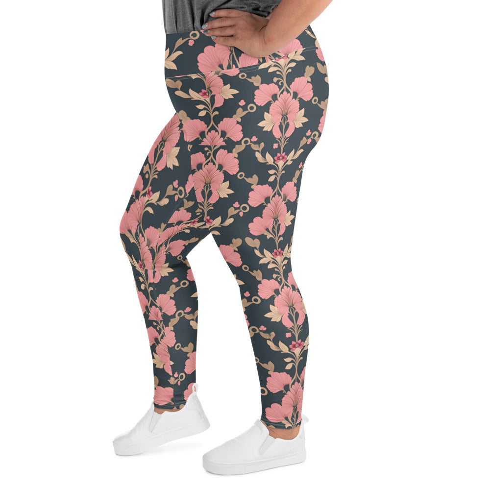 All-Over Print Plus Size Leggings