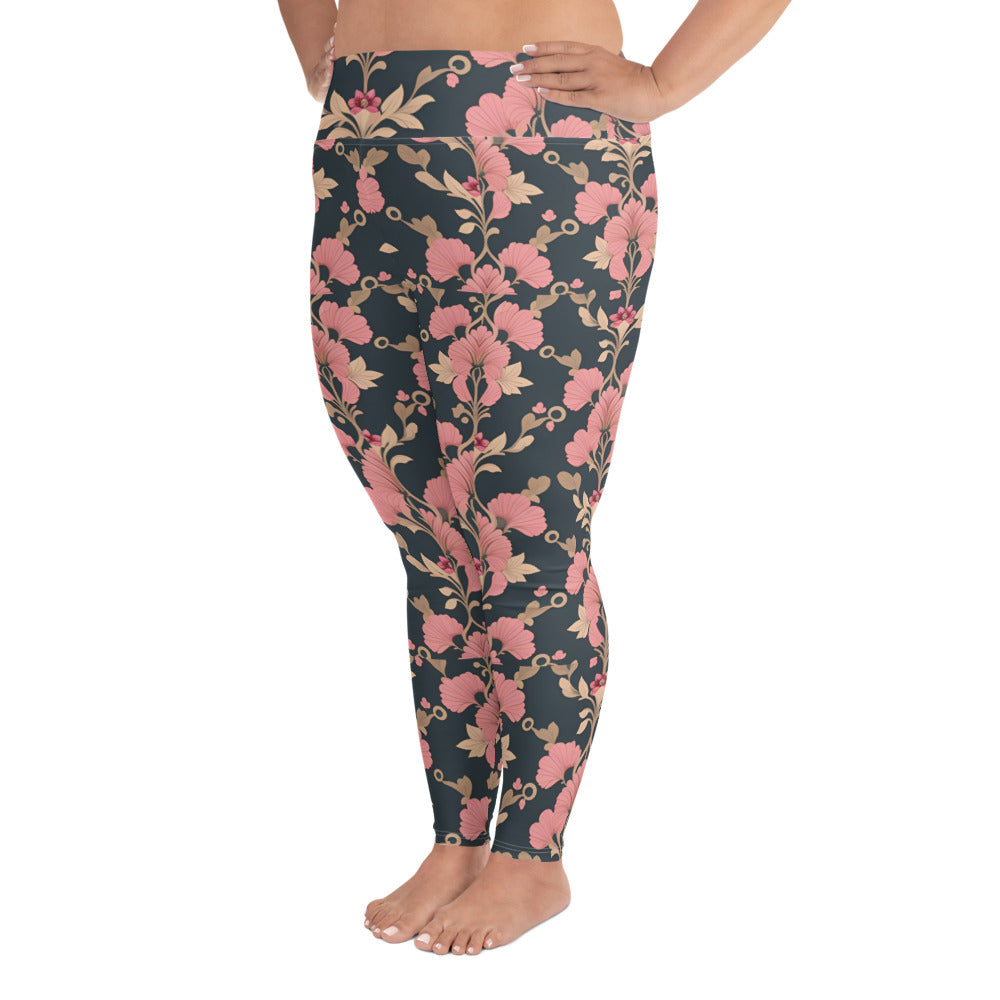 All-Over Print Plus Size Leggings