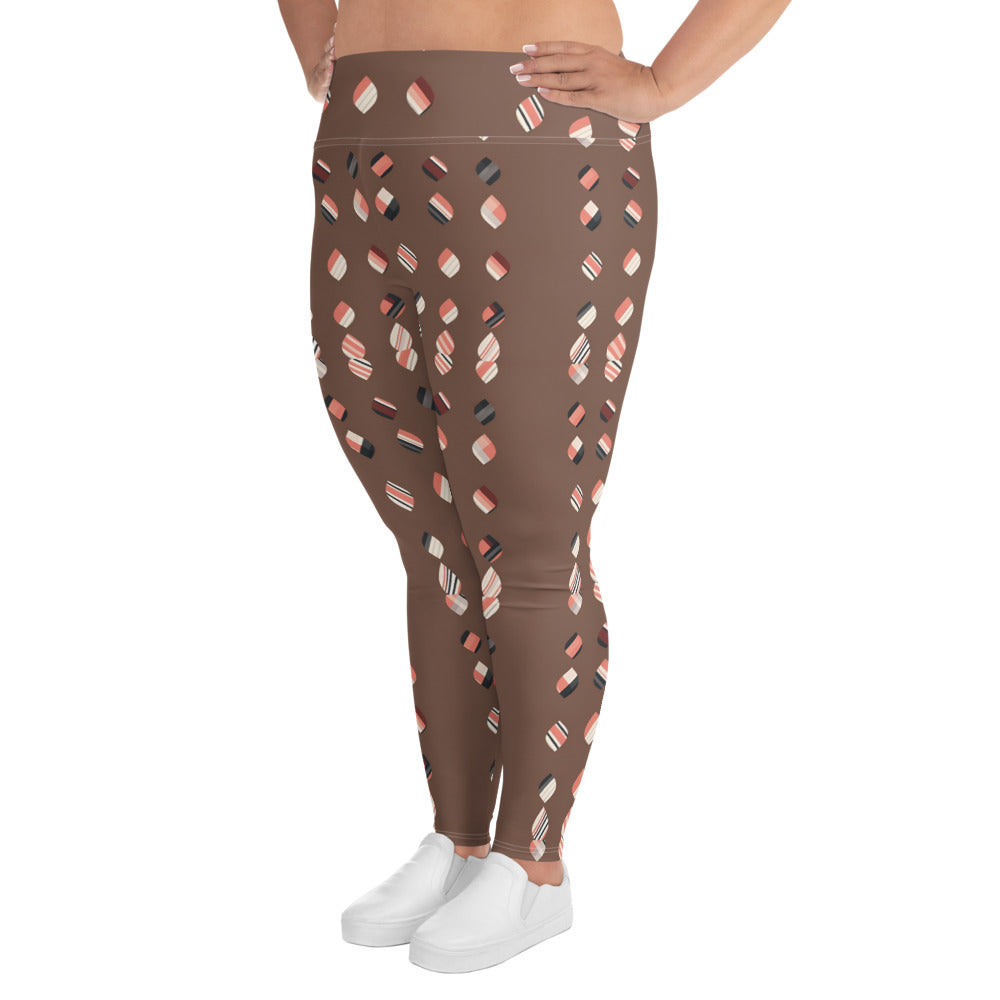 All-Over Print Plus Size Leggings