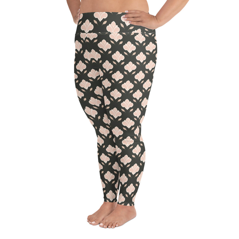 All-Over Print Plus Size Leggings