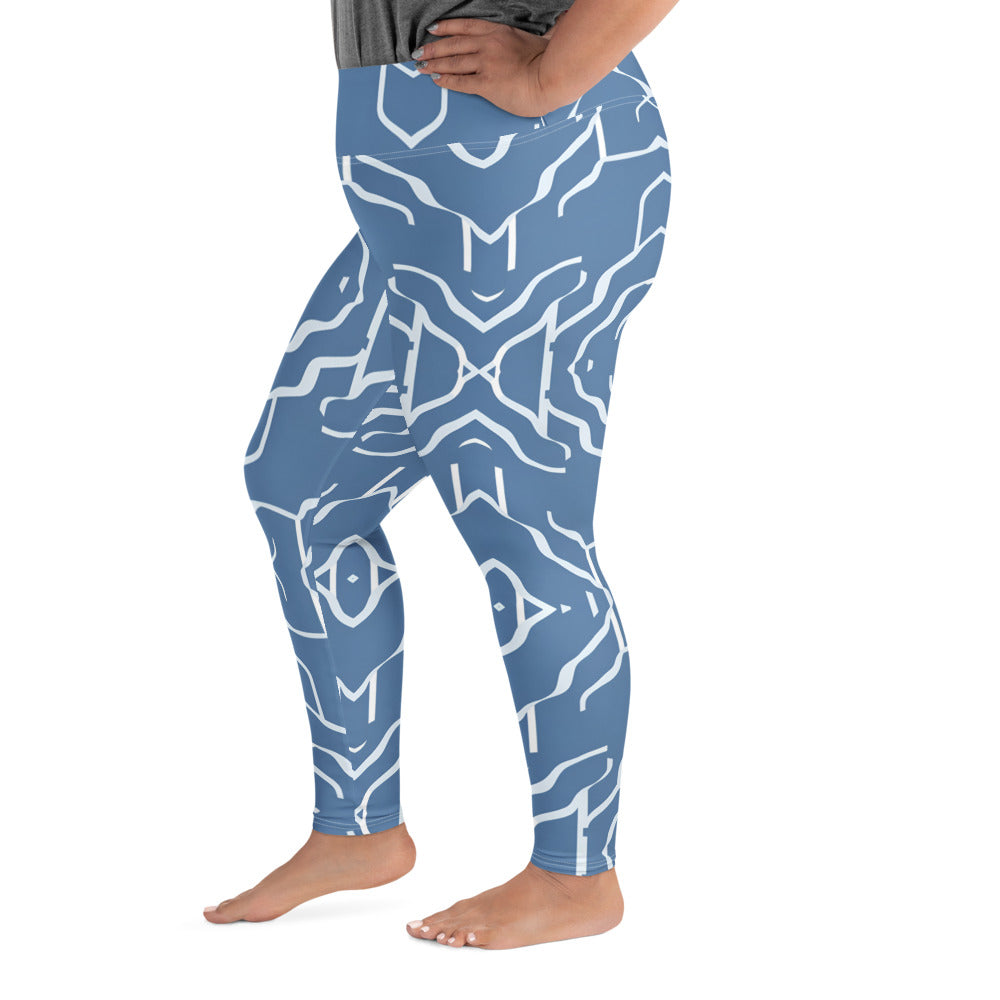 All-Over Print Plus Size Leggings