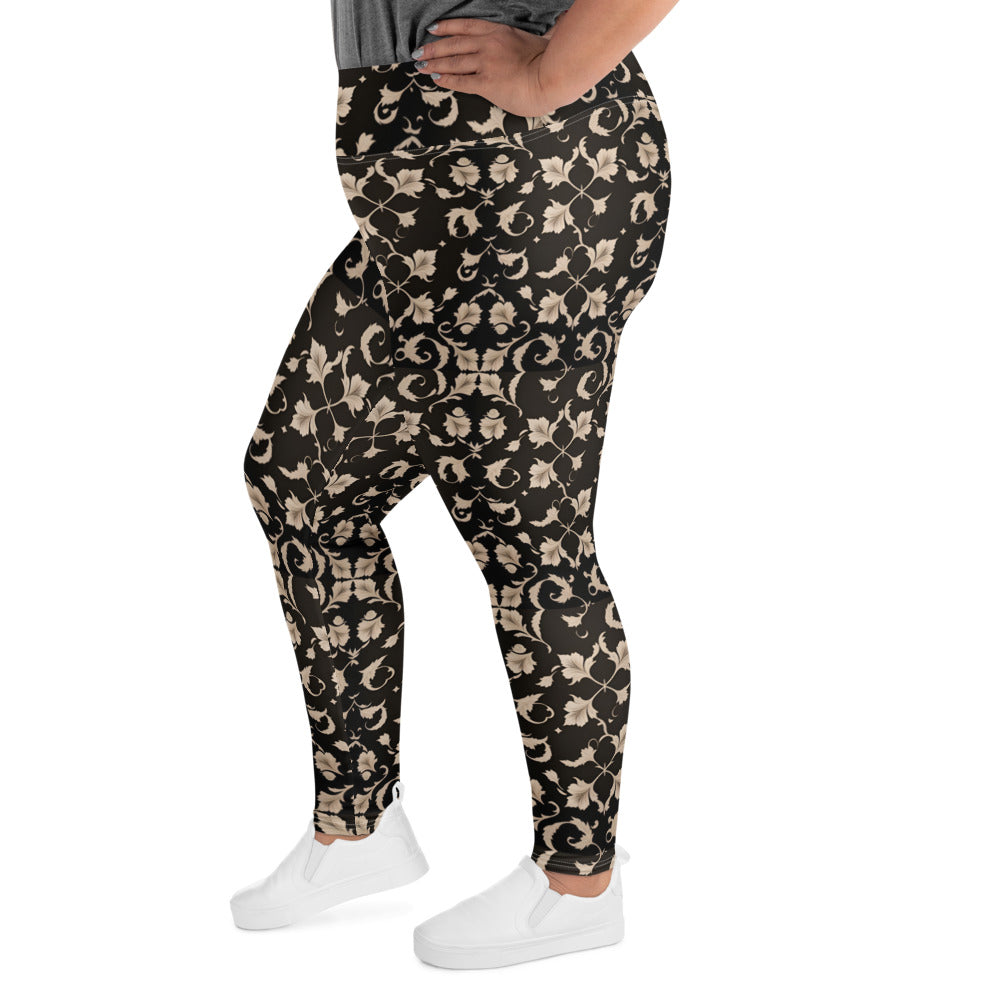 All-Over Print Plus Size Leggings