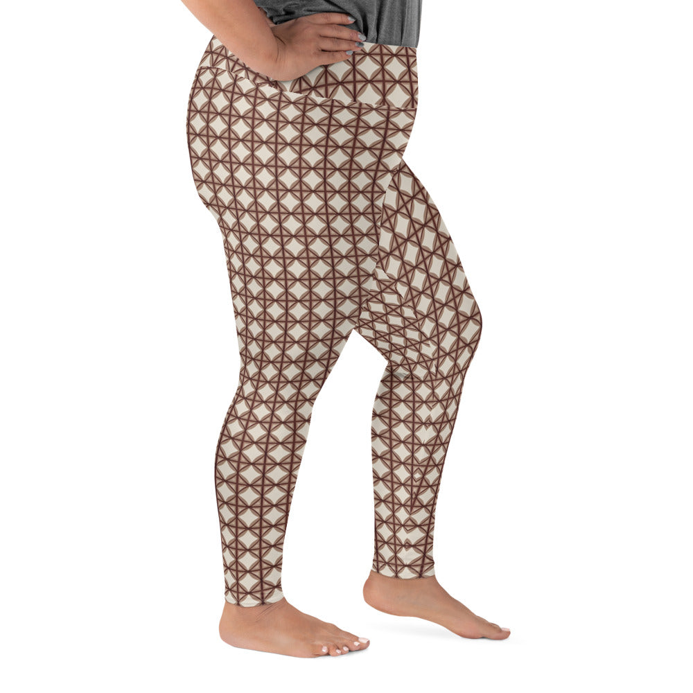 All-Over Print Plus Size Leggings