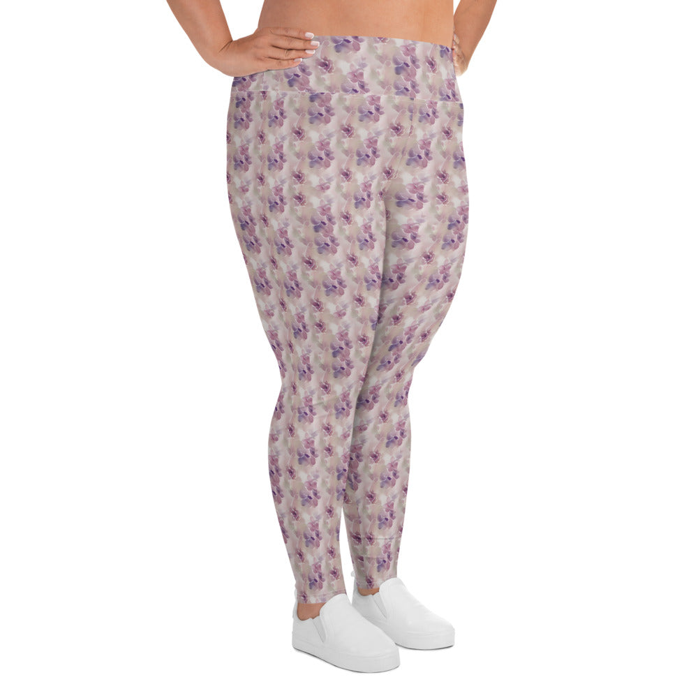 All-Over Print Plus Size Leggings