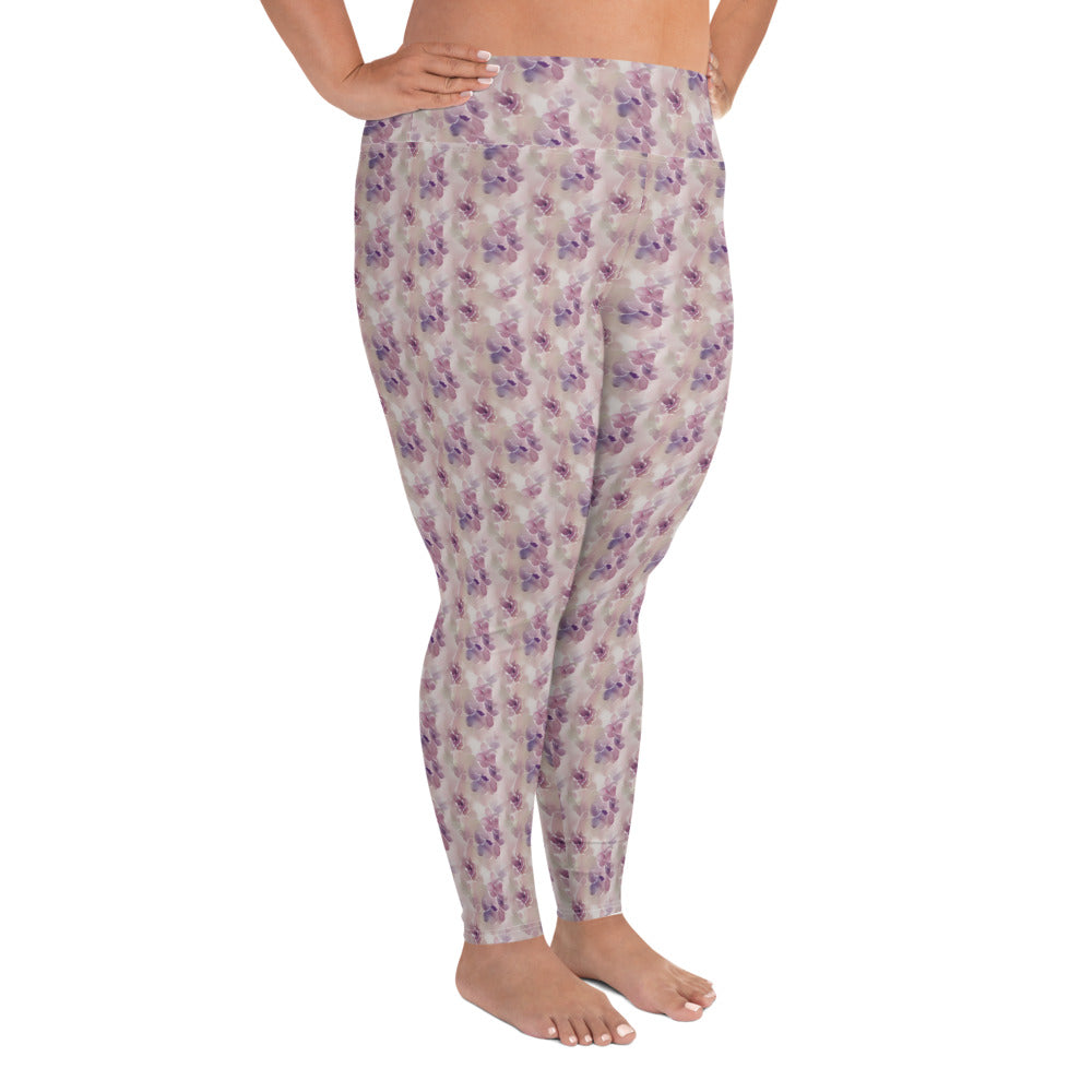 All-Over Print Plus Size Leggings