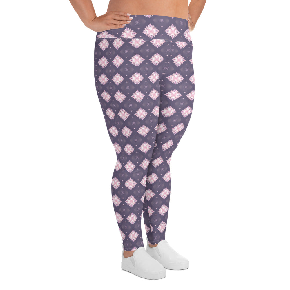 All-Over Print Plus Size Leggings