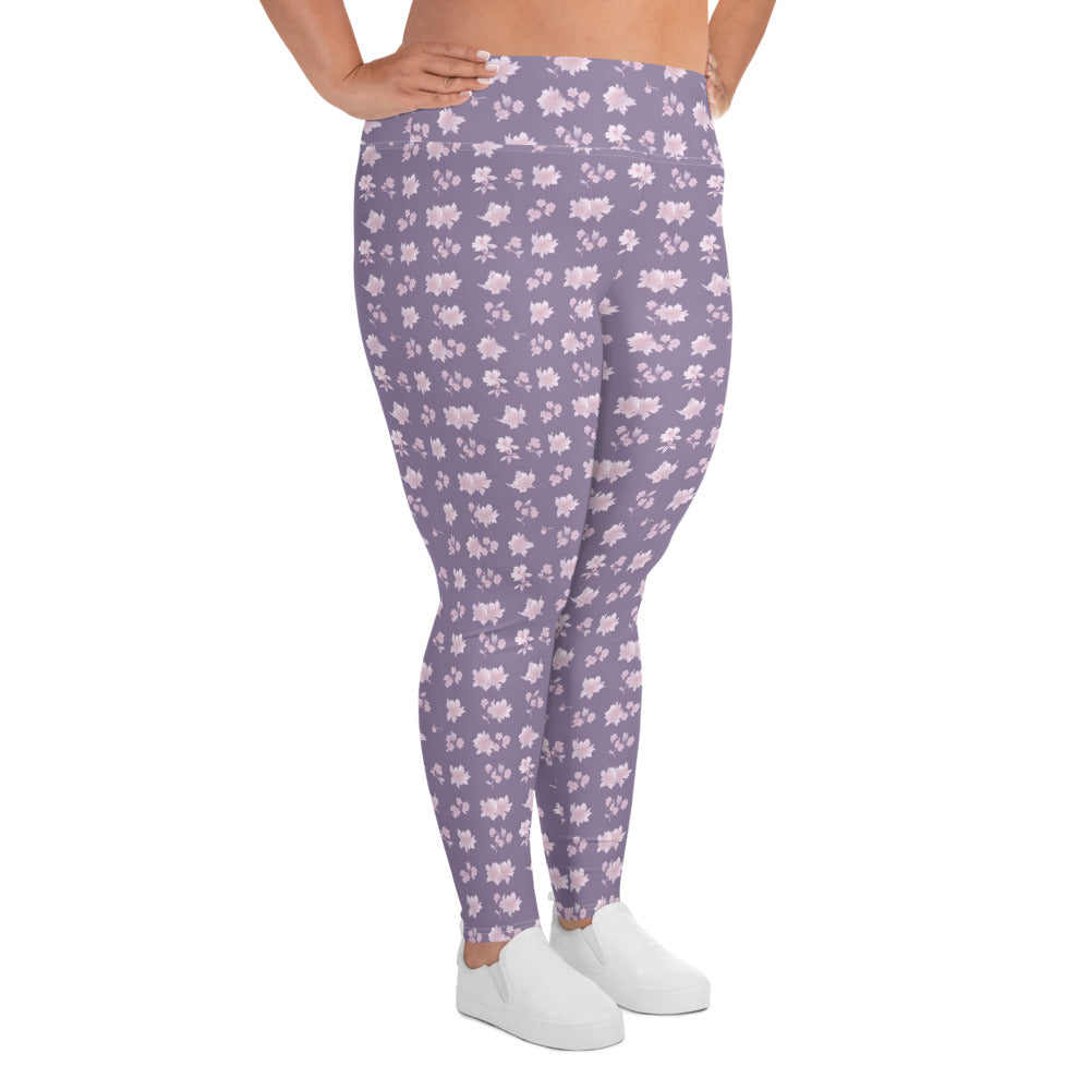 All-Over Print Plus Size Leggings