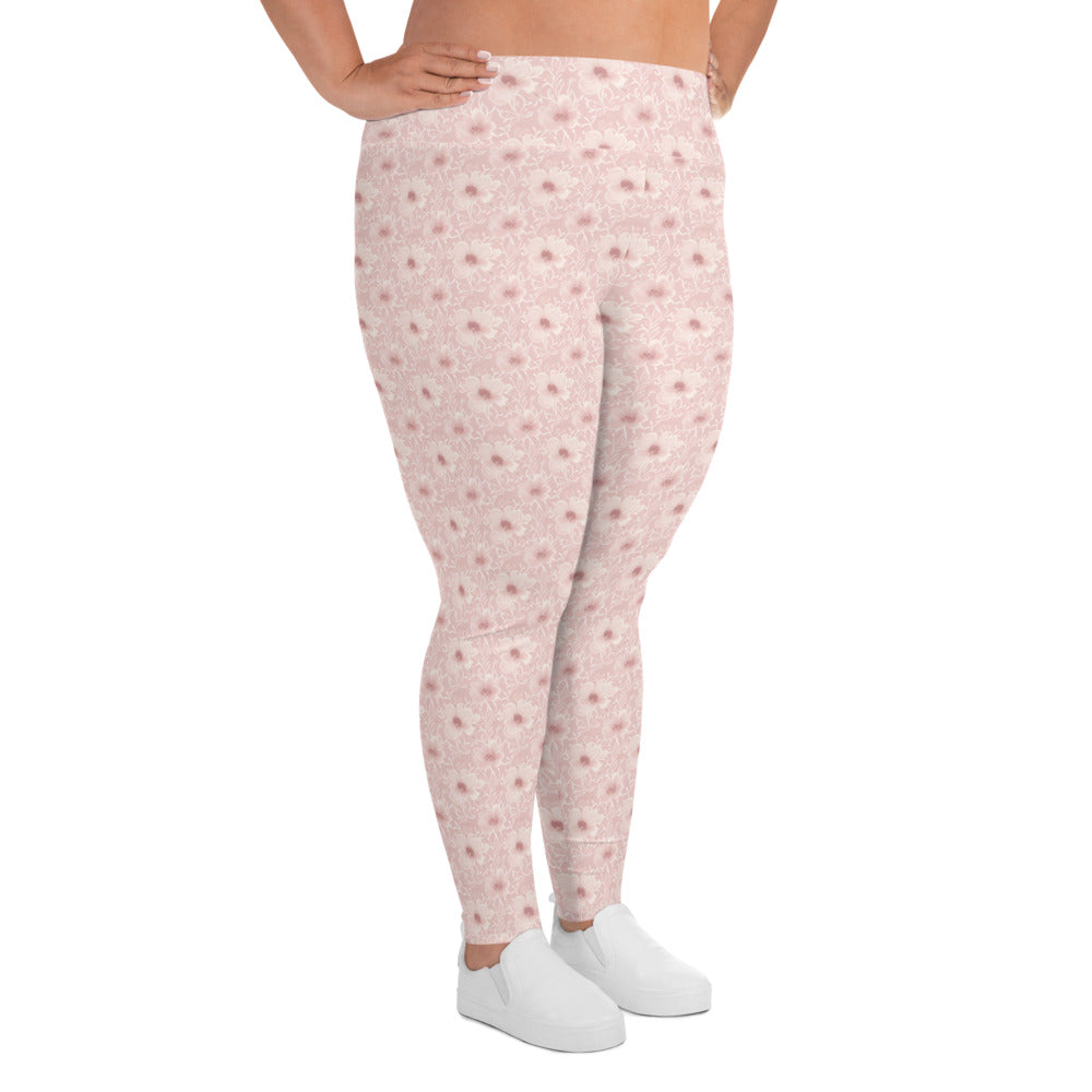 All-Over Print Plus Size Leggings