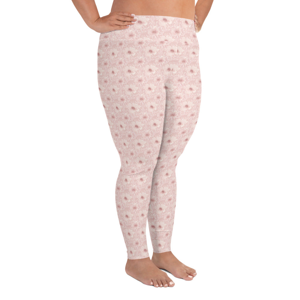 All-Over Print Plus Size Leggings