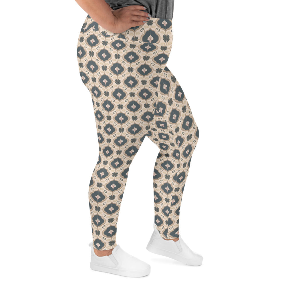 All-Over Print Plus Size Leggings