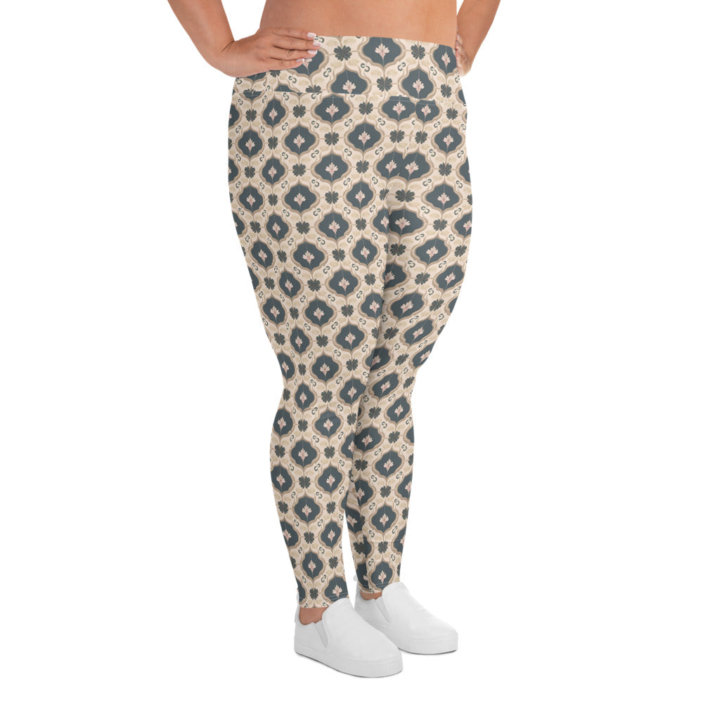 All-Over Print Plus Size Leggings