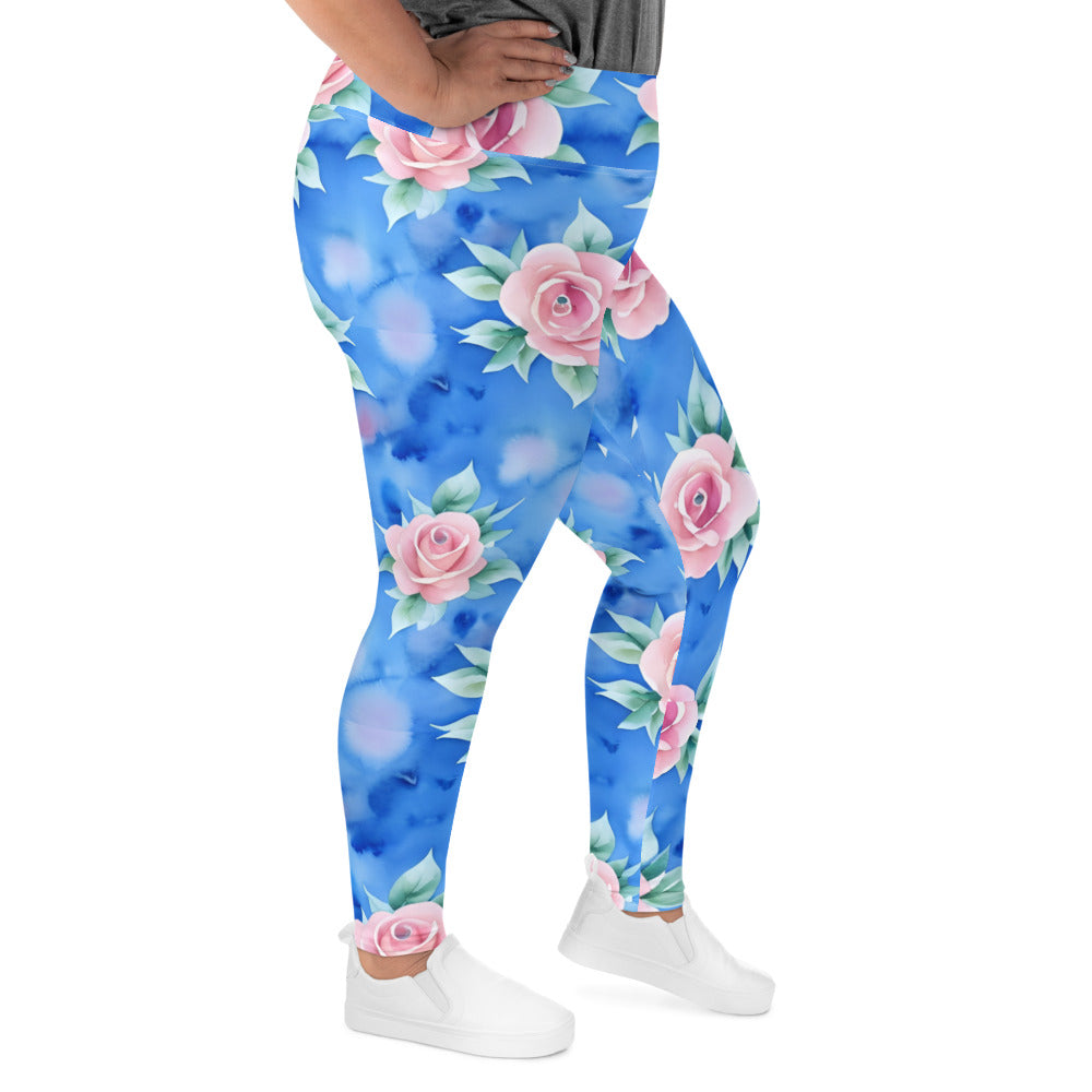 All-Over Print Plus Size Leggings