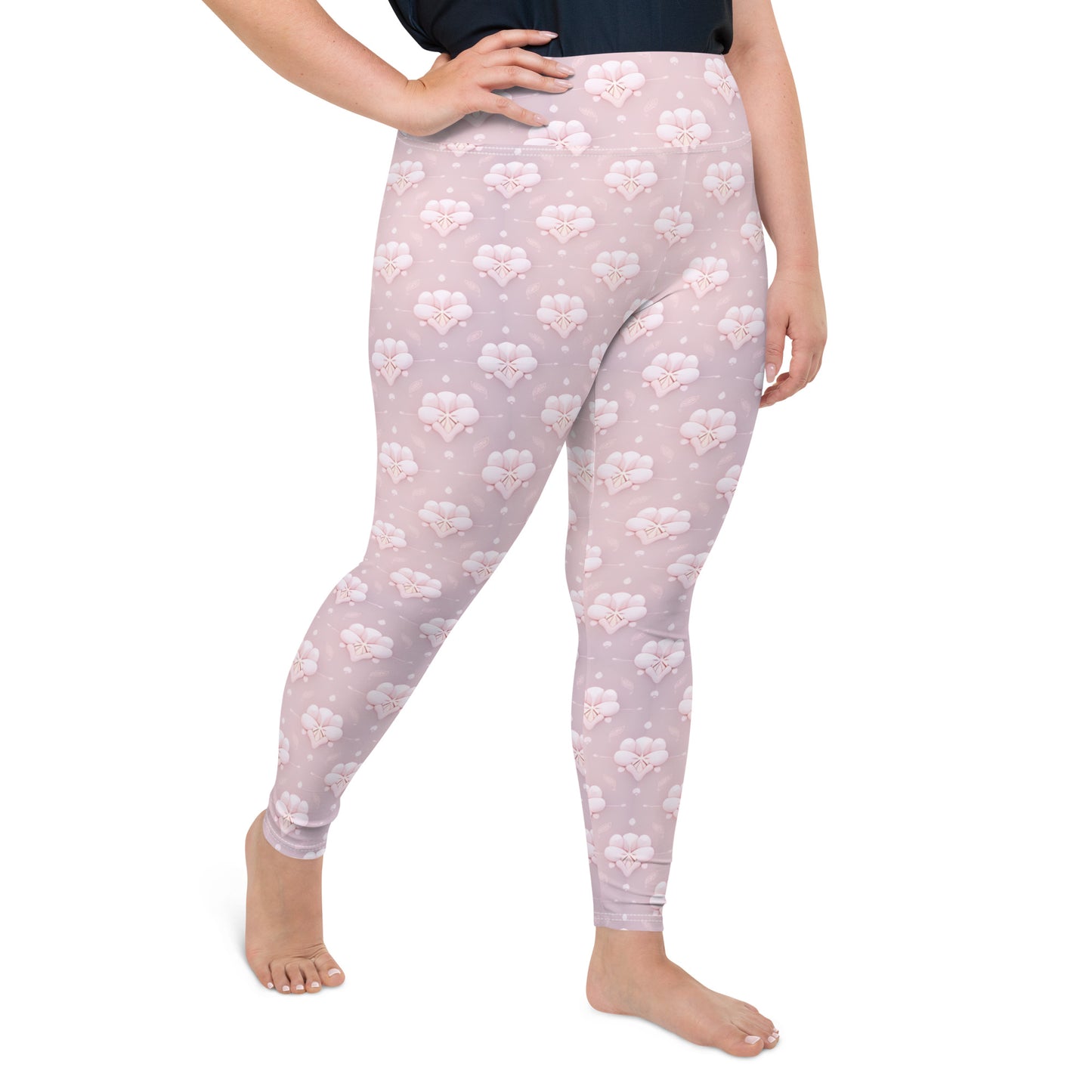 All-Over Print Plus Size Leggings